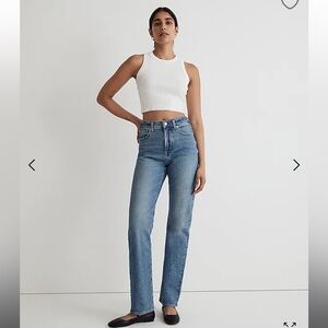 Madewell 90s straight jeans